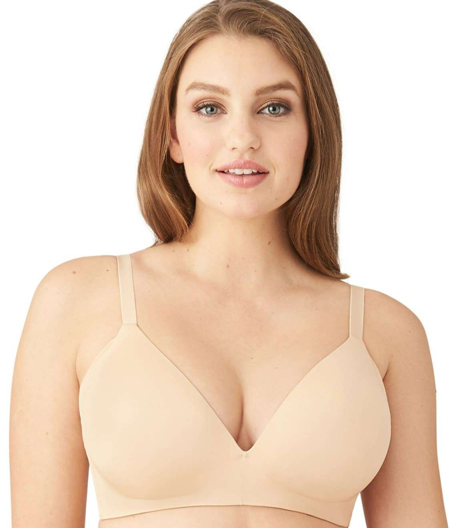 Wacoal Bras * | Cheap Wacoal Ultimate Wire-Free Side Smoothing Bra Sand