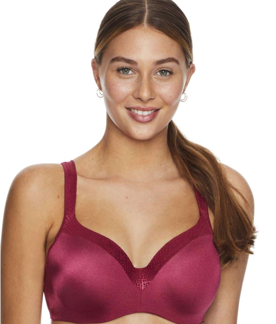 Bras * | Cheap Playtex Secrets Amazing Shape Underwire Bra Spice Market Red