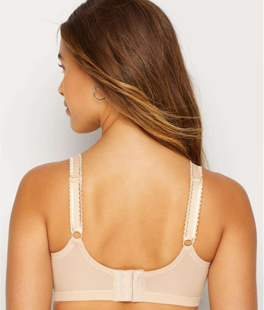 Wacoal Bras * | Outlet Wacoal Slimline Seamless Minimizer Bra Sand