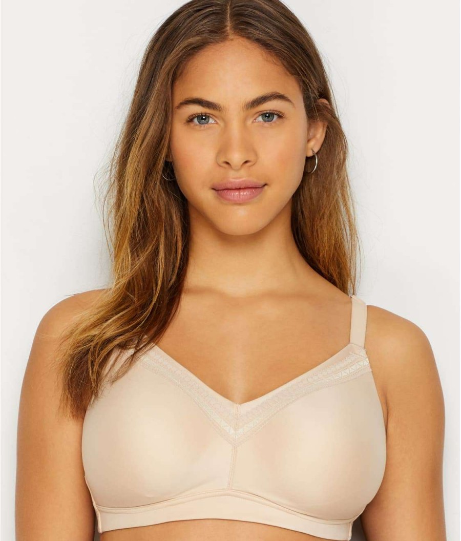 Wacoal Bras * | Outlet Wacoal Perfect Primer Wire-Free Bra Sand