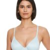 Bras * | Cheap Maidenform Comfort Devotion Demi Convertible T-Shirt Bra Blue Whimsy