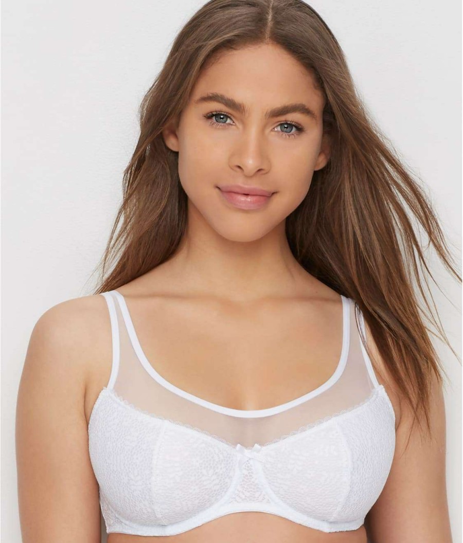 Pour Moi Bras * | Outlet Pour Moi Rewind Cami Bra White