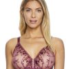 Bras * | Online Simone Perele Orphee Sheer Plunge Bra Diva Pink