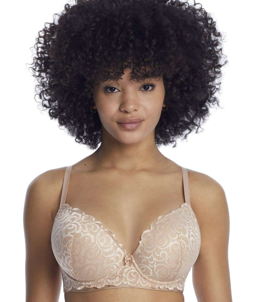 Pour Moi Bras * | Cheap Pour Moi Romance Lace Push-Up Bra