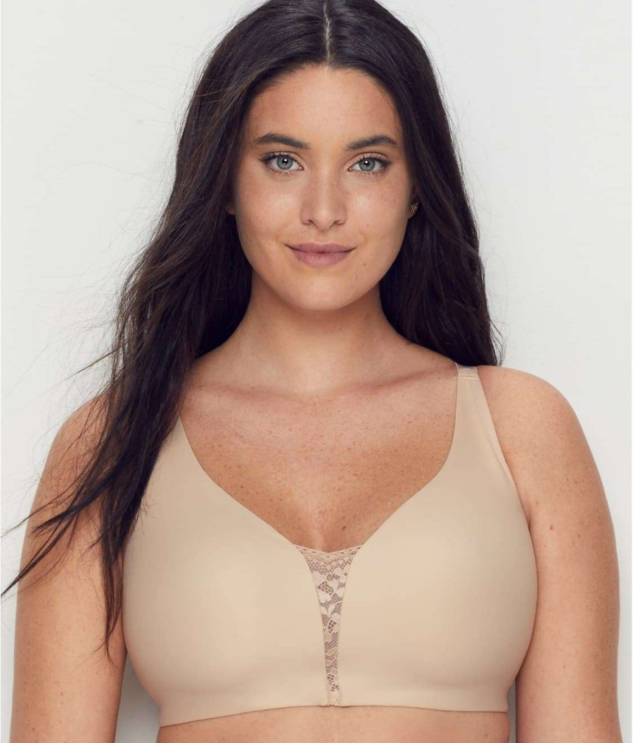 Bras * | Online Olga Easy Does It Wire-Free 2 Ply Bra