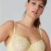 Bras * | Outlet Simone Perele Saga Demi Bra Lemonade