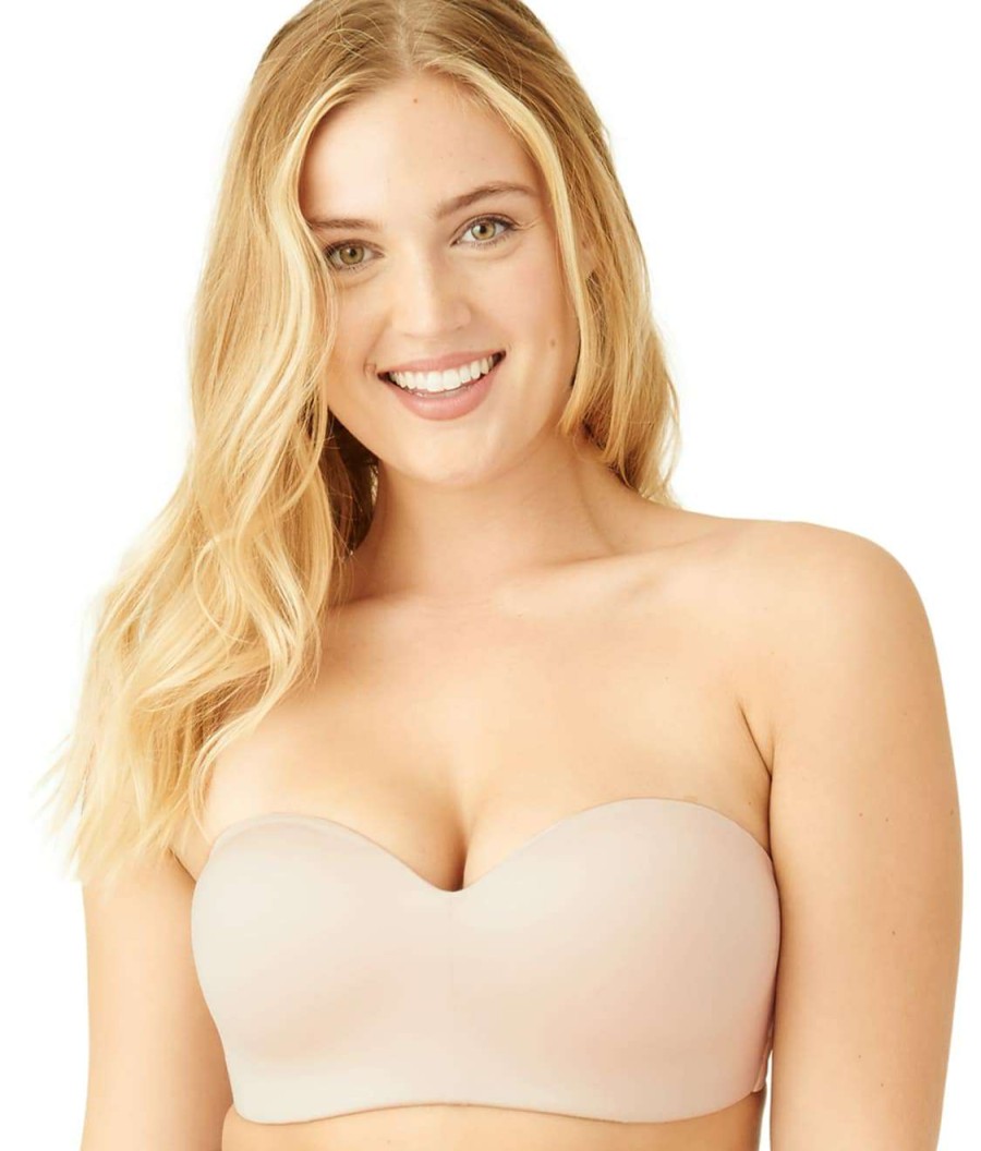 Wacoal Bras * | Cheap Wacoal Staying Power Wire-Free Strapless Bra Black