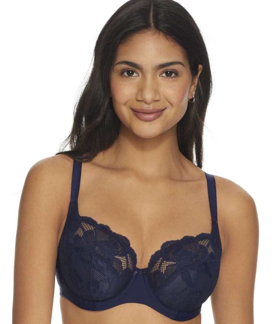 Bras * | Cheap Panache Rocha Balconette Bra Navy