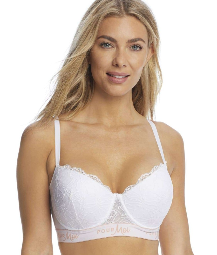 Pour Moi Bras * | Online Pour Moi Logo Push-Up Bra