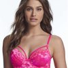 Bras * | Outlet Inner Secrets Unlined Cage Bra Plumeria Pink