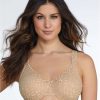 Bras * | Outlet Olga Sheer Leaves Minimizer Bra