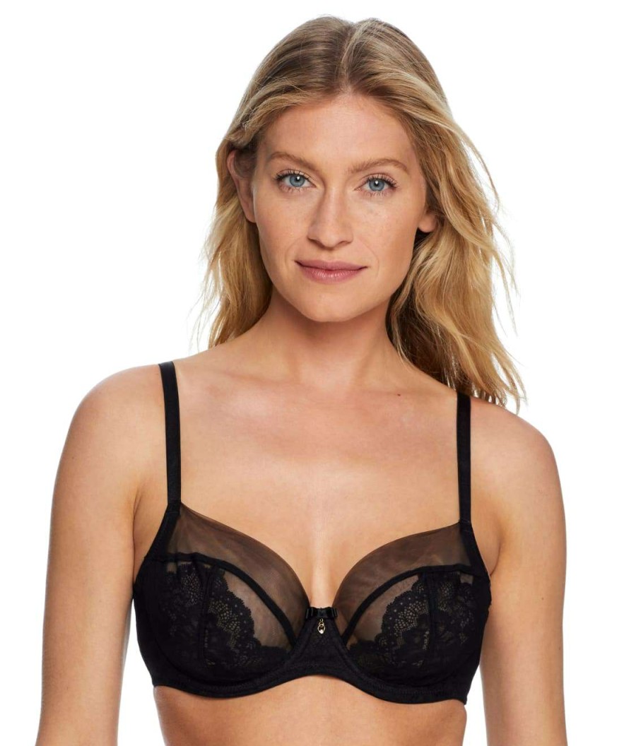 Pour Moi Bras * | Cheap Pour Moi Milan Bra Black